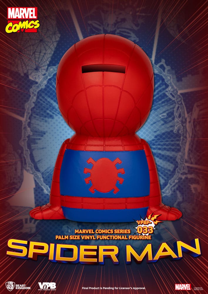 Classic Marvel Comics Vinyl huchas Spiderman 12 cm - Z POP Toys