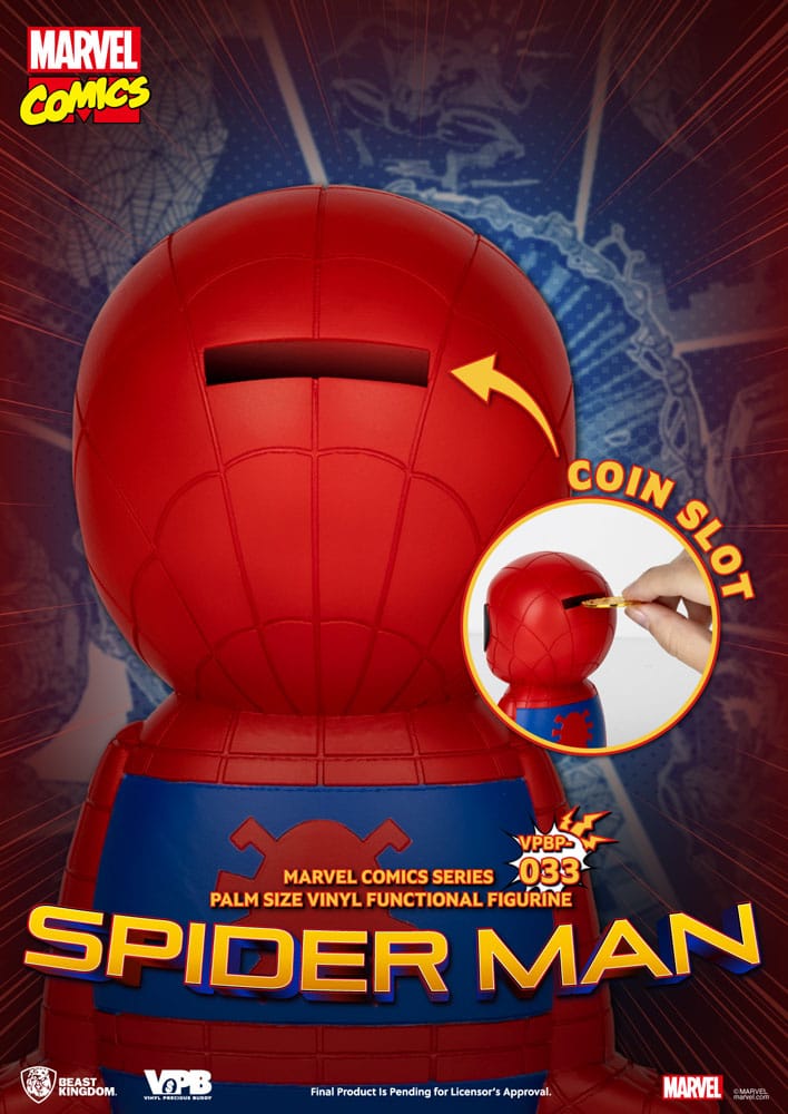 Classic Marvel Comics Vinyl huchas Spiderman 12 cm - Z POP Toys