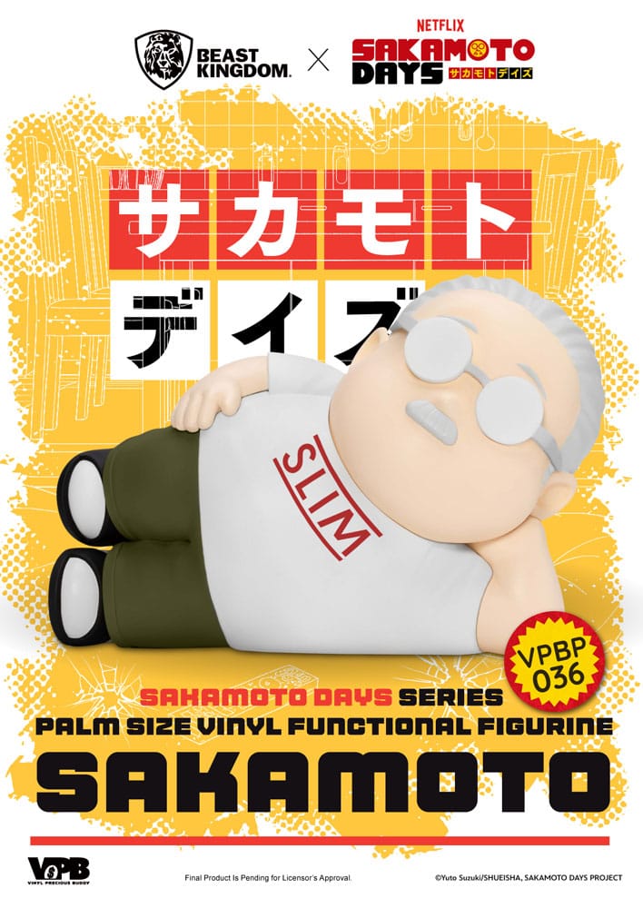 Sakamoto Days Vinyl huchas Taro Sakamoto 14 cm - Z POP Toys