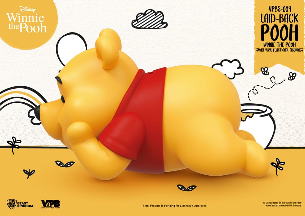 Winnie The Pooh Piggy Vinyl Relajado Winnie 26 cm
