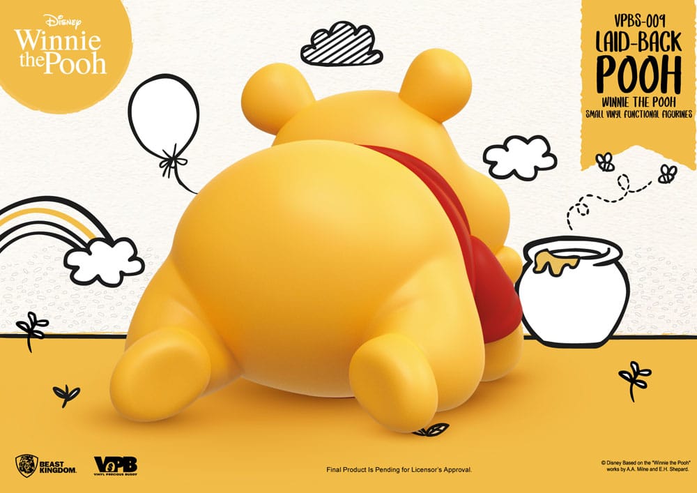 Winnie The Pooh Piggy Vinyl Relajado Winnie 26 cm
