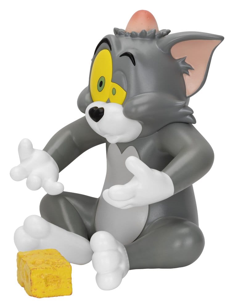 Tom y Jerry Vinilo Hucha Small Series Tom-Cheese Trap! 25 cm