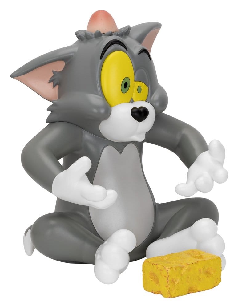 Tom y Jerry Vinilo Hucha Small Series Tom-Cheese Trap! 25 cm