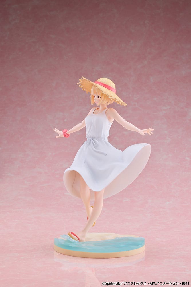 Lycoris Recoil Estatua PVC 1/7 Chisato Nishikigi White Dress Ver. 23 cm