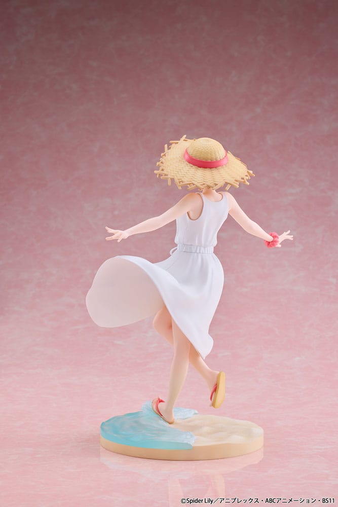 Lycoris Recoil Estatua PVC 1/7 Chisato Nishikigi White Dress Ver. 23 cm