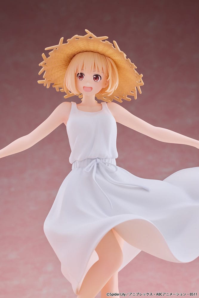 Lycoris Recoil Estatua PVC 1/7 Chisato Nishikigi White Dress Ver. 23 cm