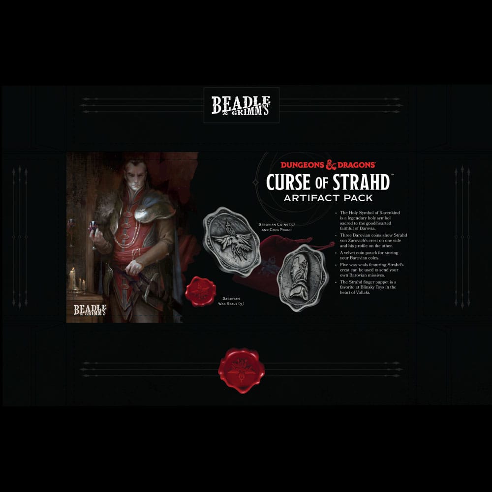 DDungeons & Dragons: Curse of Strahd Geschenkbox Artifact Set - Z POP Toys