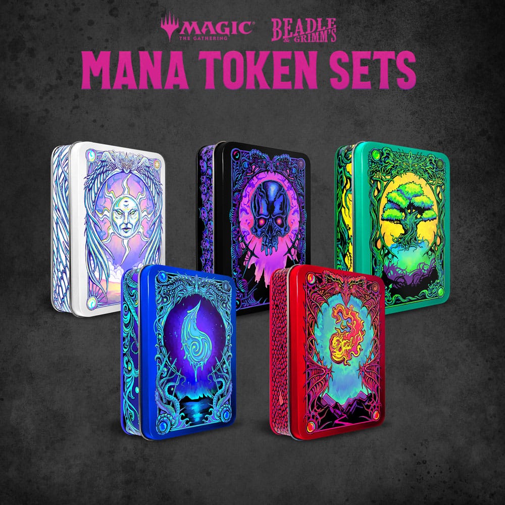 Magic the Gathering Dice and Token Pack Green Mana - Z POP Toys
