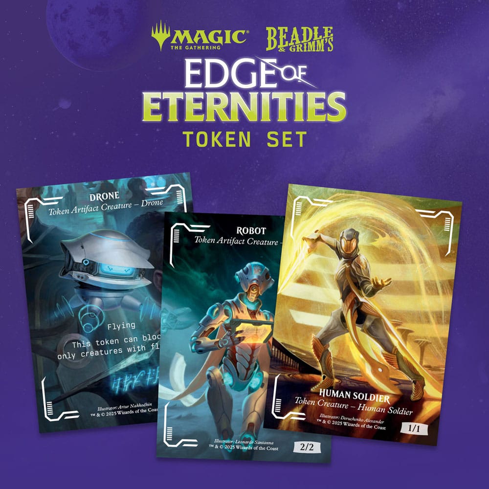 Magic the Gathering Dice and Token Pack Edge of Eternities *Inglés* - Z POP Toys