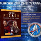 Star Trek Picard Murder Mystery Game Murder on the Titan-A  *Edición Inglés* - Z POP Toys