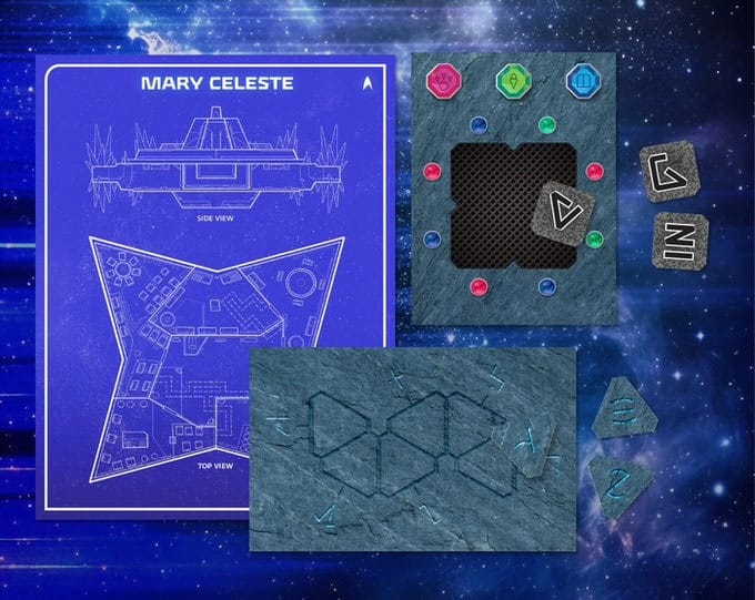 Star Trek: Nuevos y extraños mundos Escape Room Game Mary Celeste   *Edición Inglés*