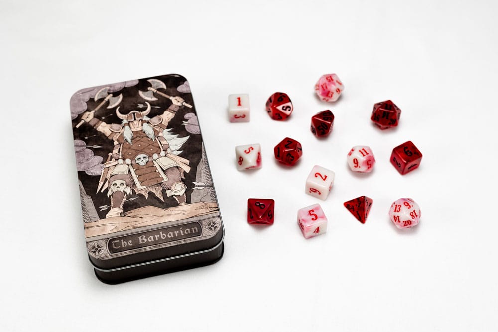 Pack de Character Class Classic RPG Barbarian (13) - Z POP Toys