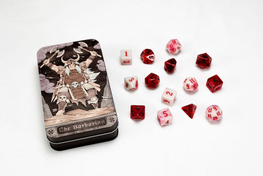 Pack de Character Class Classic RPG Barbarian (13) - Z POP Toys