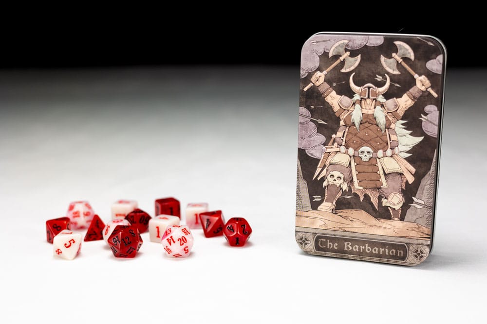 Pack de Character Class Classic RPG Barbarian (13) - Z POP Toys