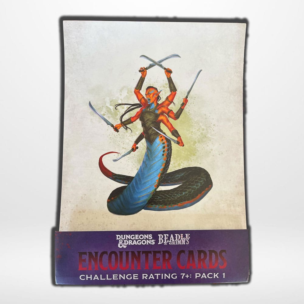 Dungeons & Dragons RPG Cartas de Encuentro Challenge Rating 7+: Pack 1 *Inglés* - Z POP Toys