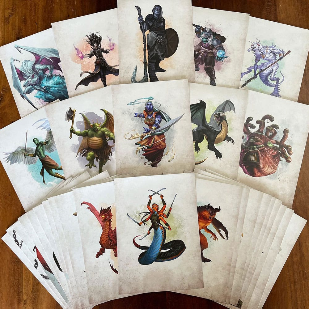 Dungeons & Dragons RPG Cartas de Encuentro Challenge Rating 7+: Pack 1 *Inglés* - Z POP Toys