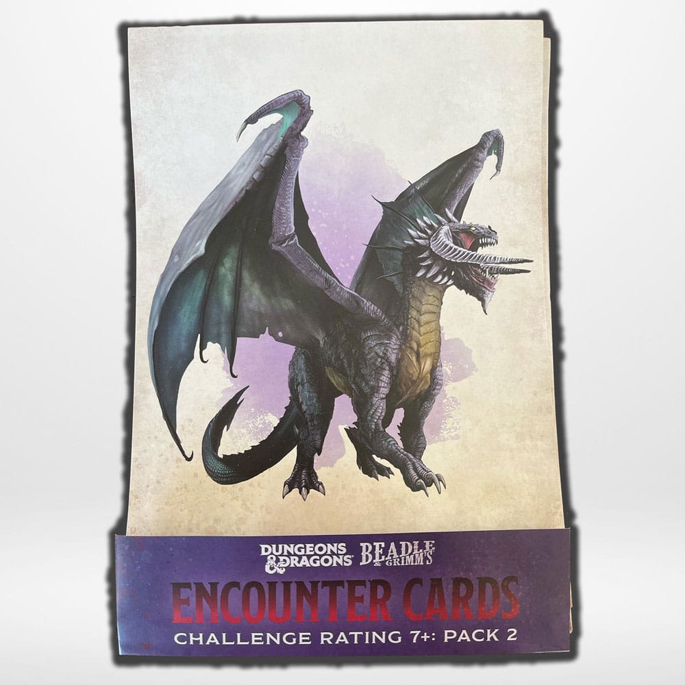 Dungeons & Dragons RPG Cartas de Encuentro Challenge Rating 7+: Pack 2 *Inglés* - Z POP Toys