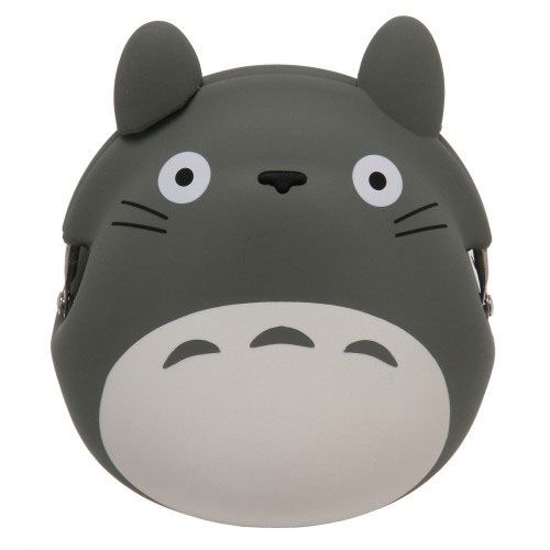 Mi vecino Totoro Llavero Monedero Mini Totoro gris 9 cm