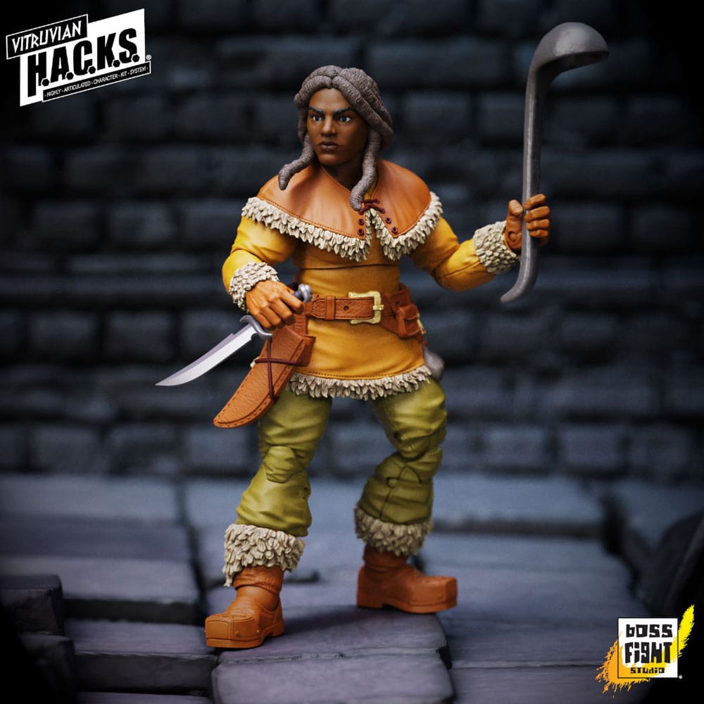 Vitruvian H.A.C.K.S. Figura Dwarf Tavern Keeper Madame Ruskin - Z POP Toys