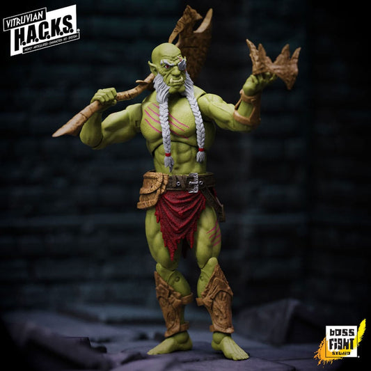 Vitruvian H.A.C.K.S. Figura Mighty Orc Sovran Bur'Zagi - Z POP Toys