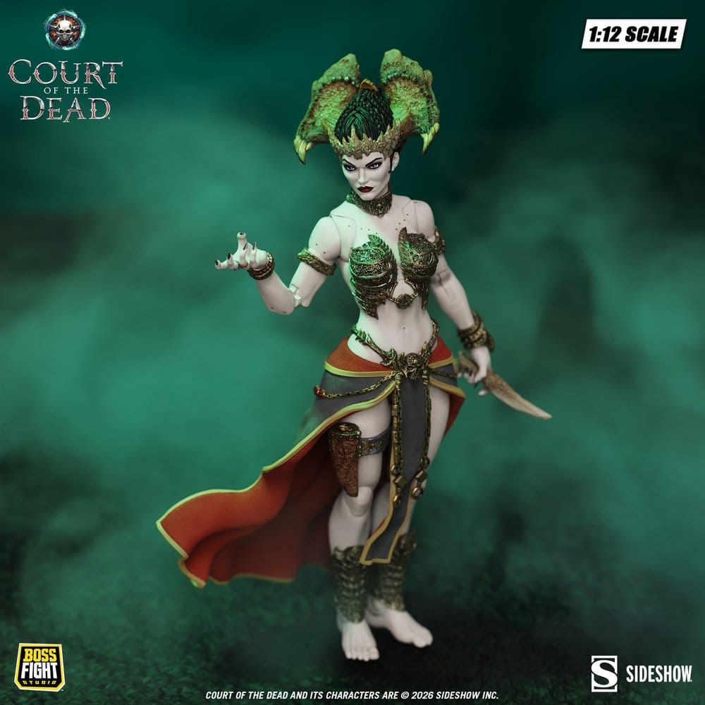 Court of the Dead Figura 1/12 Gethsemoni: Queen of the Dead 15 cm