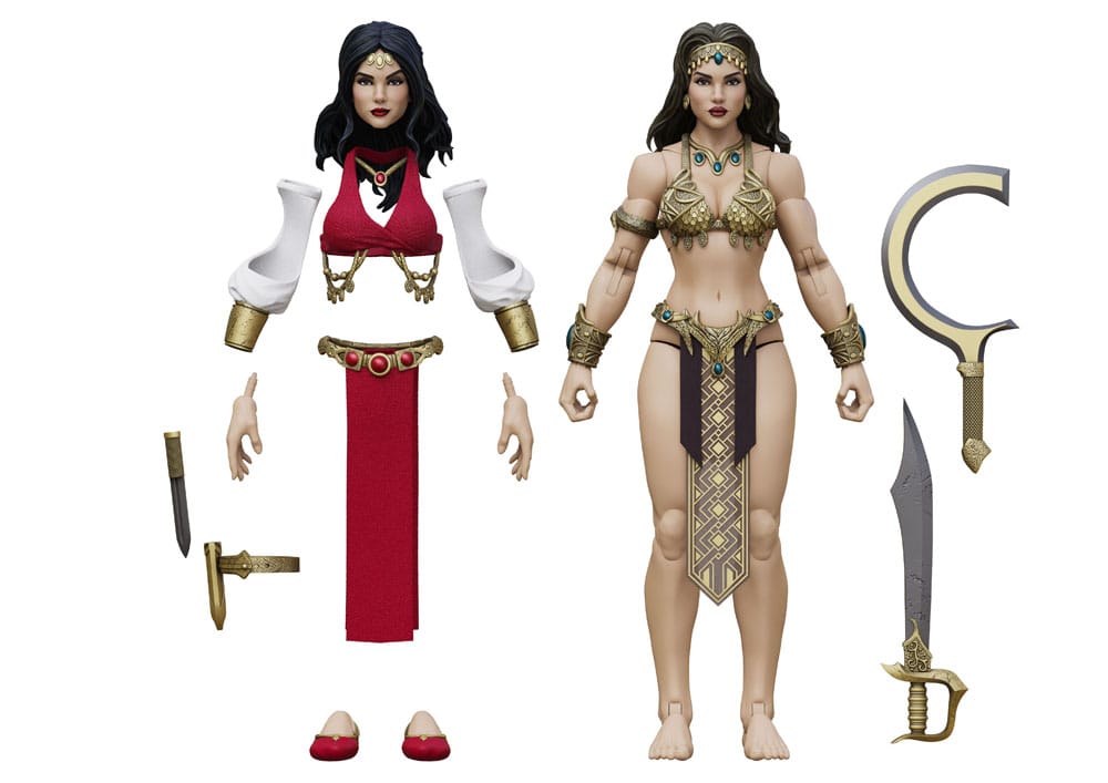 Conan el Bárbaro Epic H.A.C.K.S. Figura 1/12 Bêlit: Queen of the Black Coast - Z POP Toys