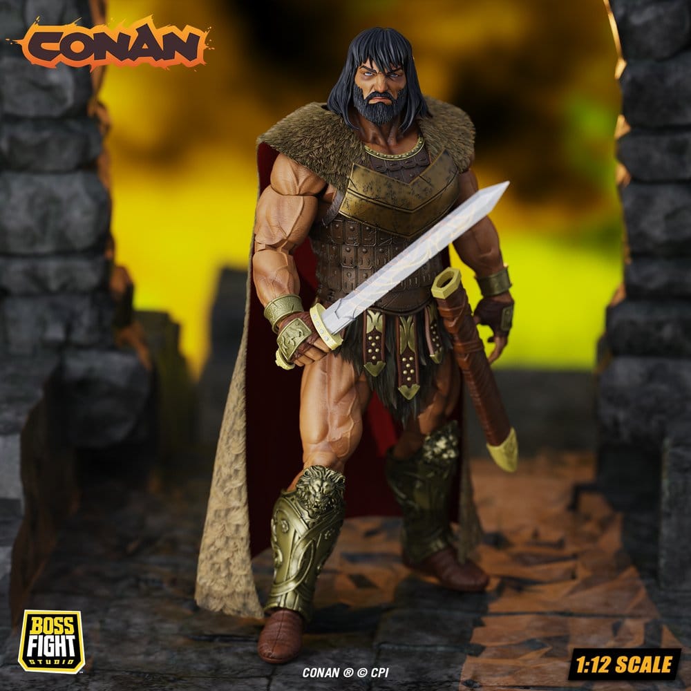 Conan Epic H.A.C.K.S. Figura 1/12 King Conan: Ruler of Aquilonia