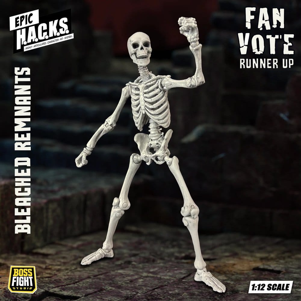 EPIC H.A.C.K.S. Figura 1/12 Skeleton Blank Bleached Remnants