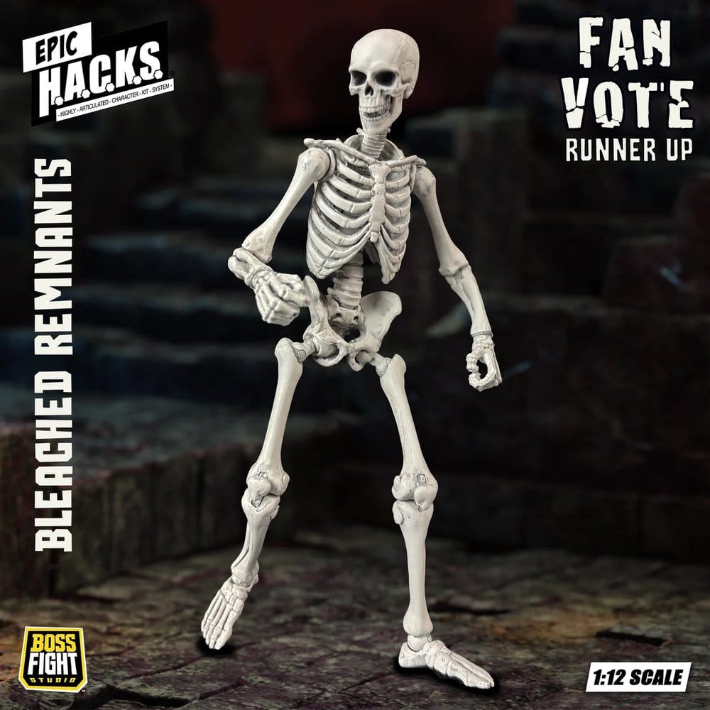 EPIC H.A.C.K.S. Figura 1/12 Skeleton Blank Bleached Remnants