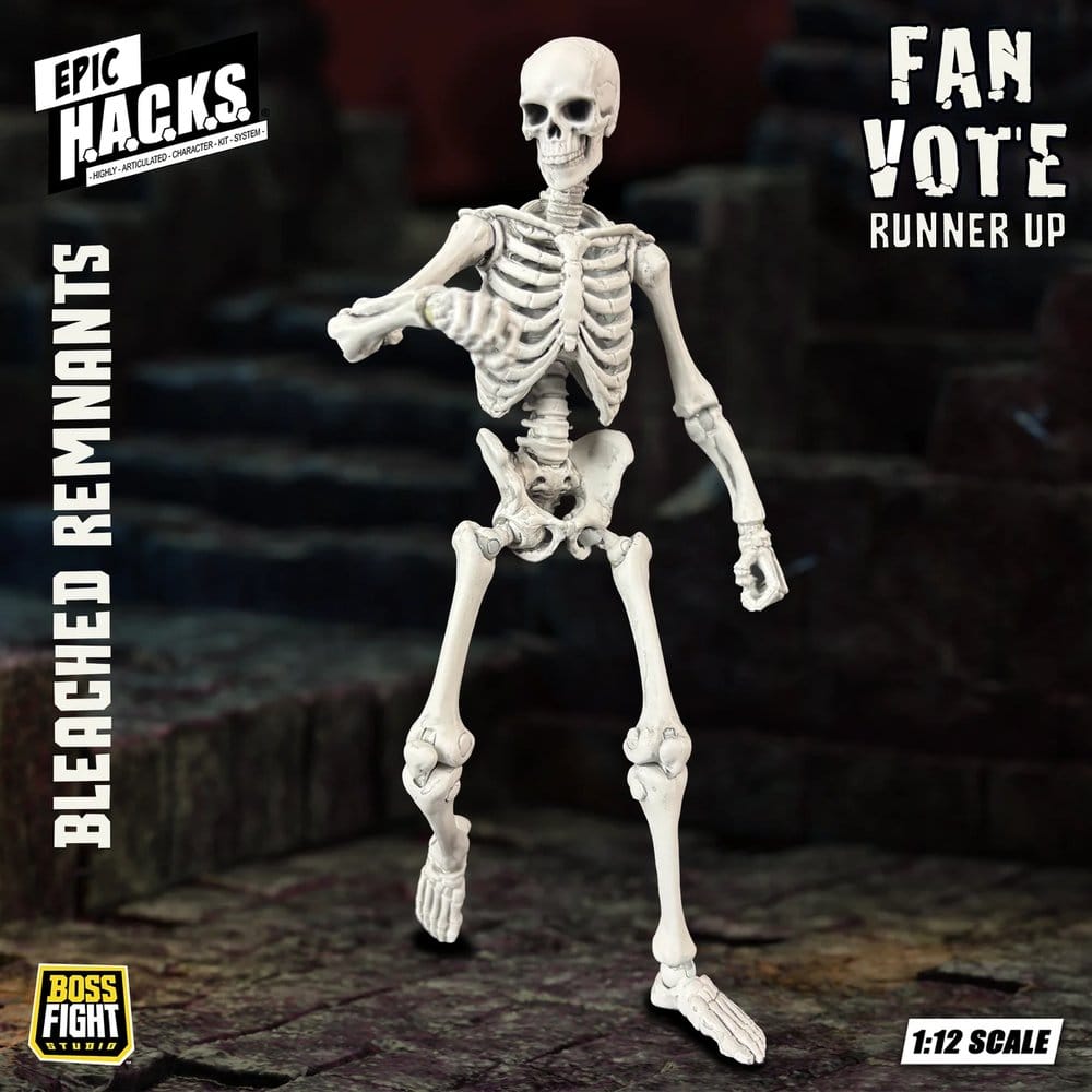 EPIC H.A.C.K.S. Figura 1/12 Skeleton Blank Bleached Remnants