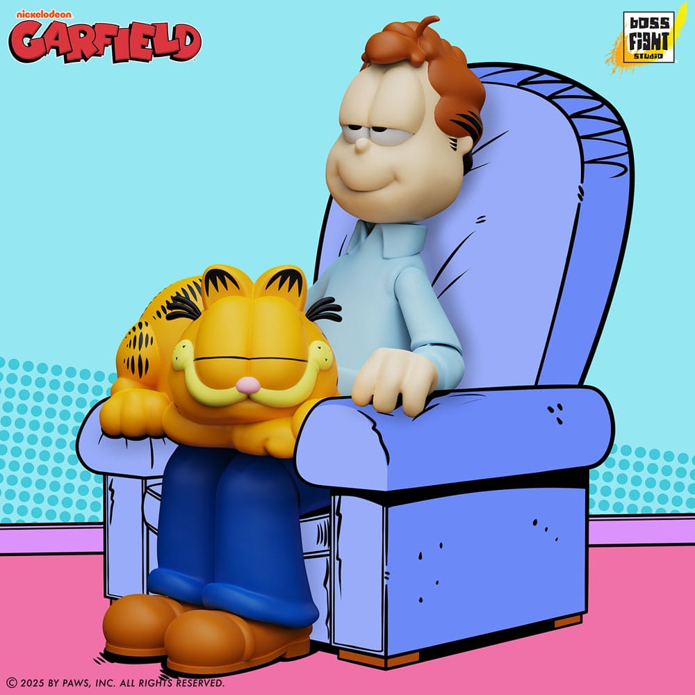 Garfield Figura Jon Arbuckle Deluxe Edition 19 cm - Z POP Toys