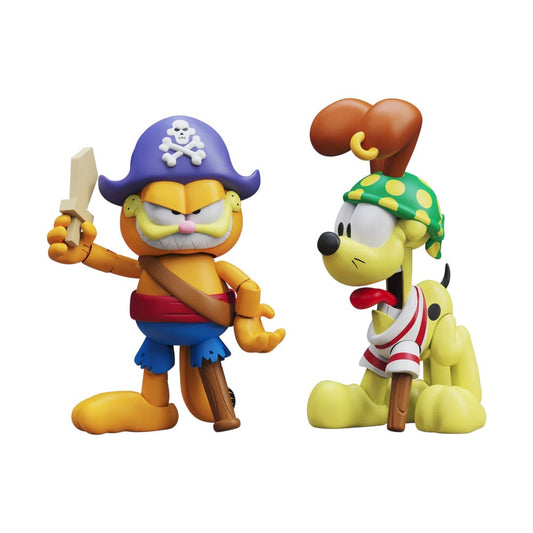 Garfield Pack de 2 Figuras Pirate Garfield and Pirate Odie - Z POP Toys