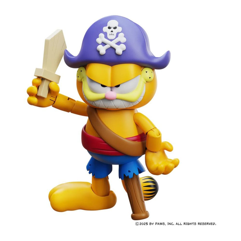 Garfield Pack de 2 Figuras Pirate Garfield and Pirate Odie - Z POP Toys