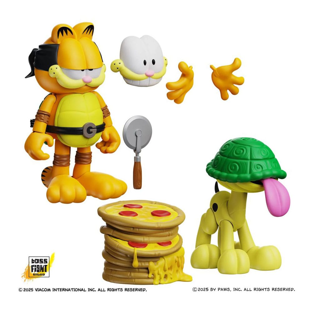 Garfield Pack de 2 Figuras Garfello and Sidekick Odie - Z POP Toys