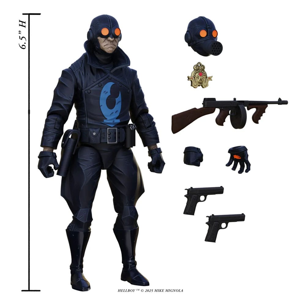 Hellboy Figura Lobster Johnson (The Iron Prometheus) 17 cm - Z POP Toys