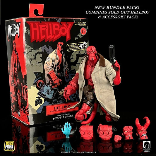 Hellboy Figura 1/12 Scale Bundle Pack