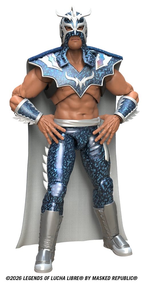 Legends of Lucha Libre Signature Series Figura 1/12 Ultimo Dragon 11 cm