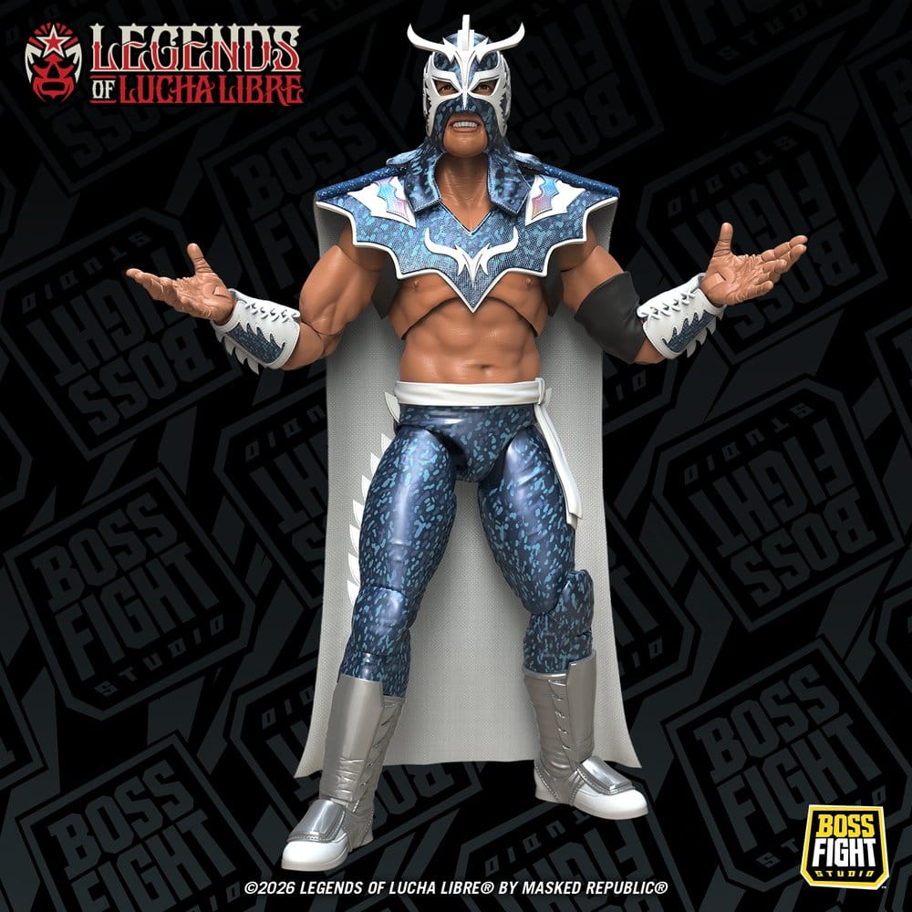 Legends of Lucha Libre Signature Series Figura 1/12 Ultimo Dragon 11 cm