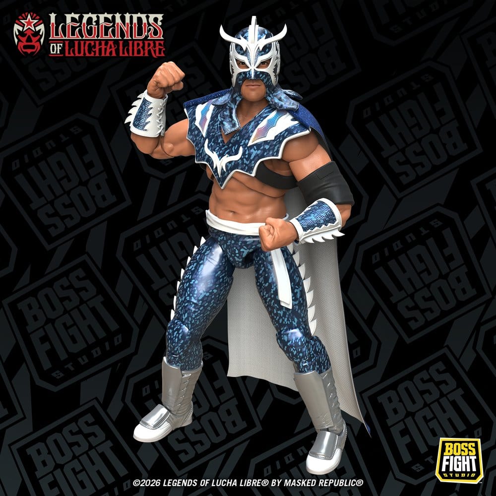 Legends of Lucha Libre Signature Series Figura 1/12 Ultimo Dragon 11 cm