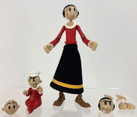 Popeye Figura Wave 01 Olive Oyl