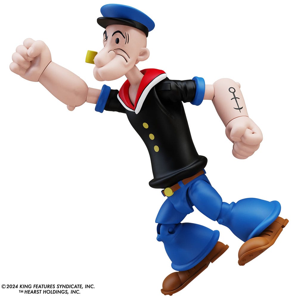 Popeye Figura Wave 03 Popeye 1st Appearance Black Shirt