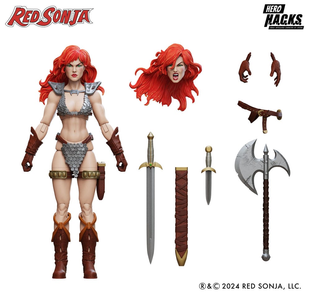 Red Sonja Hero H.A.C.K.S. Figura Red Sonja