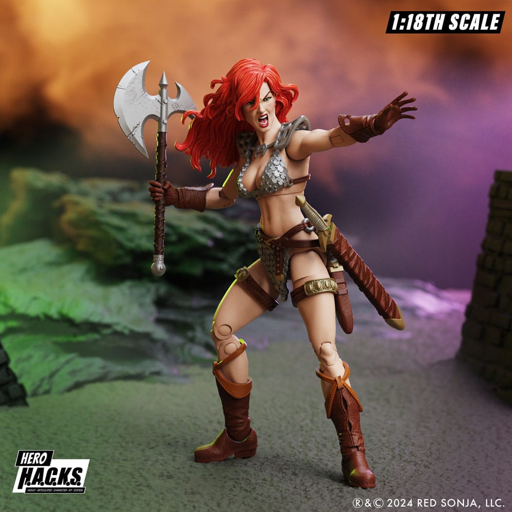 Red Sonja Hero H.A.C.K.S. Figura Red Sonja