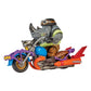 Tortugas Ninja Figura Rocksteady y Chopper 12 cm