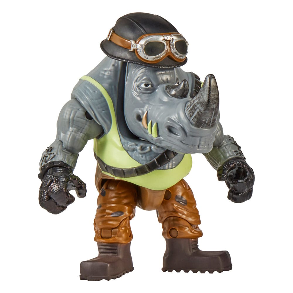 Tortugas Ninja Figura Rocksteady y Chopper 12 cm