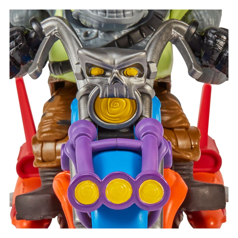 Tortugas Ninja Figura Rocksteady y Chopper 12 cm