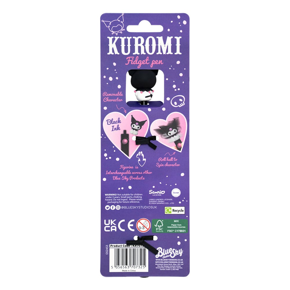 Sanrio Bolígrafo Fidget Kuromi - Z POP Toys