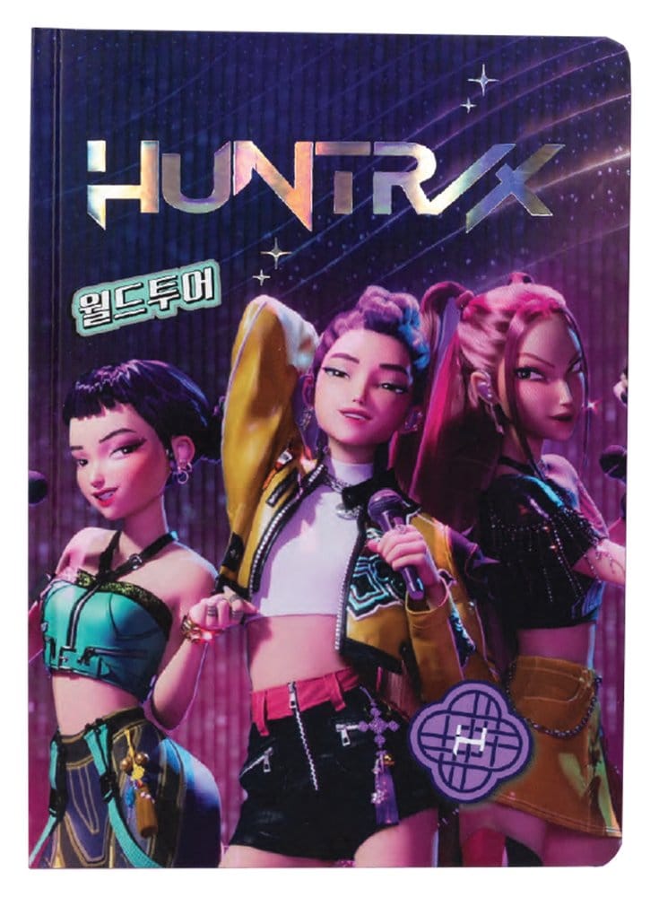 KPop Demon Hunters Bloc de notas Huntr/x