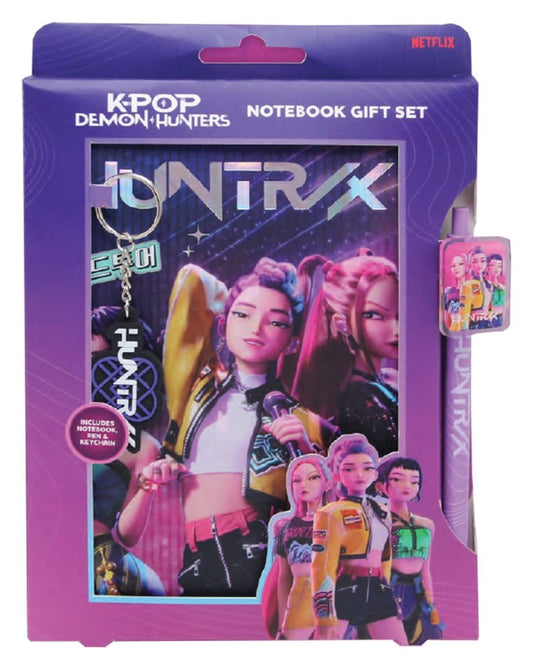 KPop Demon Hunters Cuaderno de Regalo Huntr/x