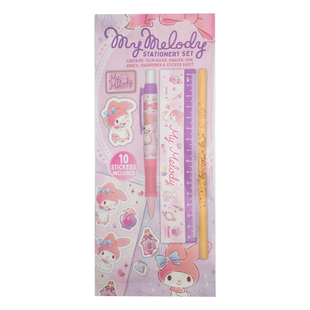 Sanrio pack de 6 Set de Escritura My Melody - Z POP Toys